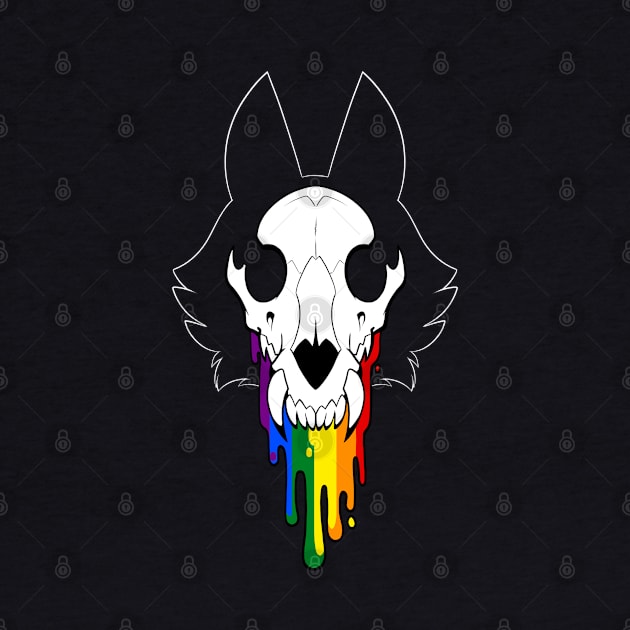 Skull Pride - Rainbow by Jay Miller